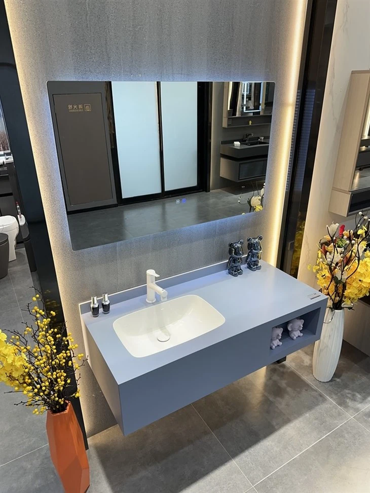 Bathroom Goodies Slate Cabinet