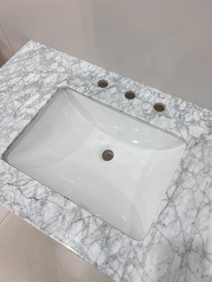 China Bathroom Natural Marble Countertops
