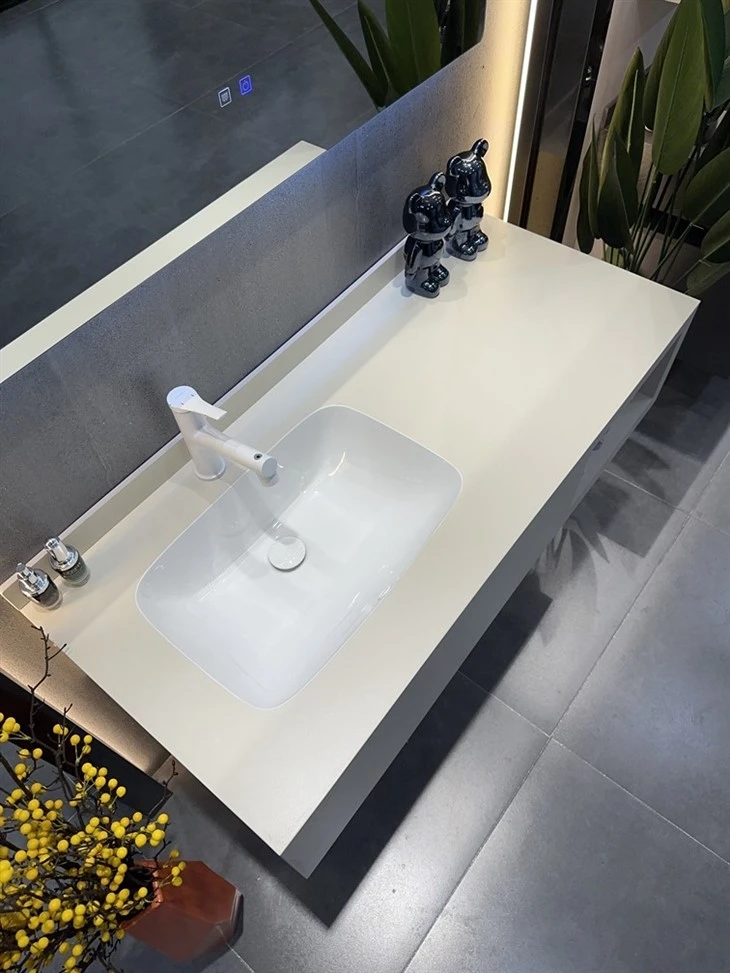 Bathroom Slate Integrated Cabinet