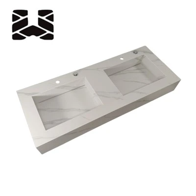 Countertops tal-lavanja tal-kamra tal-banju abjad