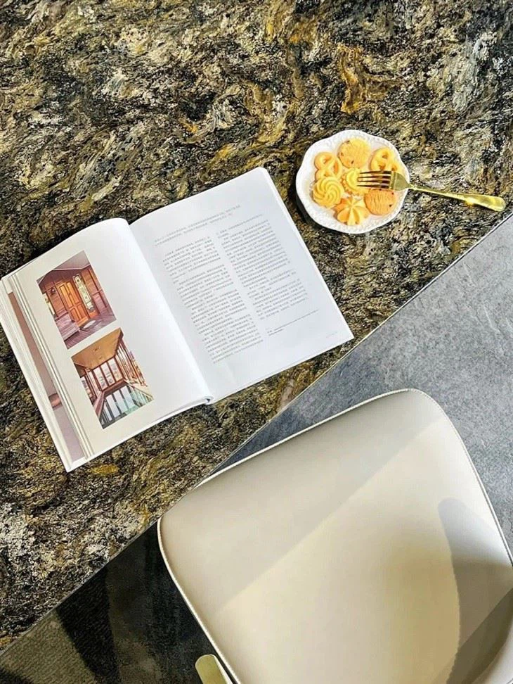Bathroom Platinum Diamond Marble Countertop