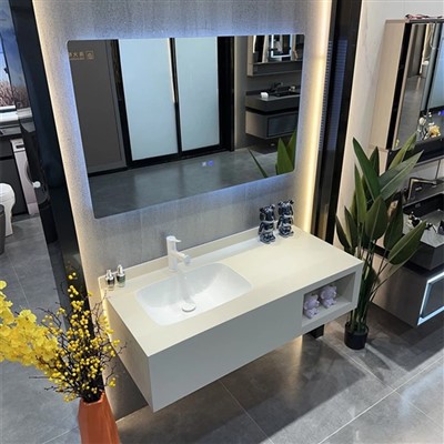 Kabinett tal-lavanja tal-kamra tal-banju tal-sink taċ-ċeramika modern